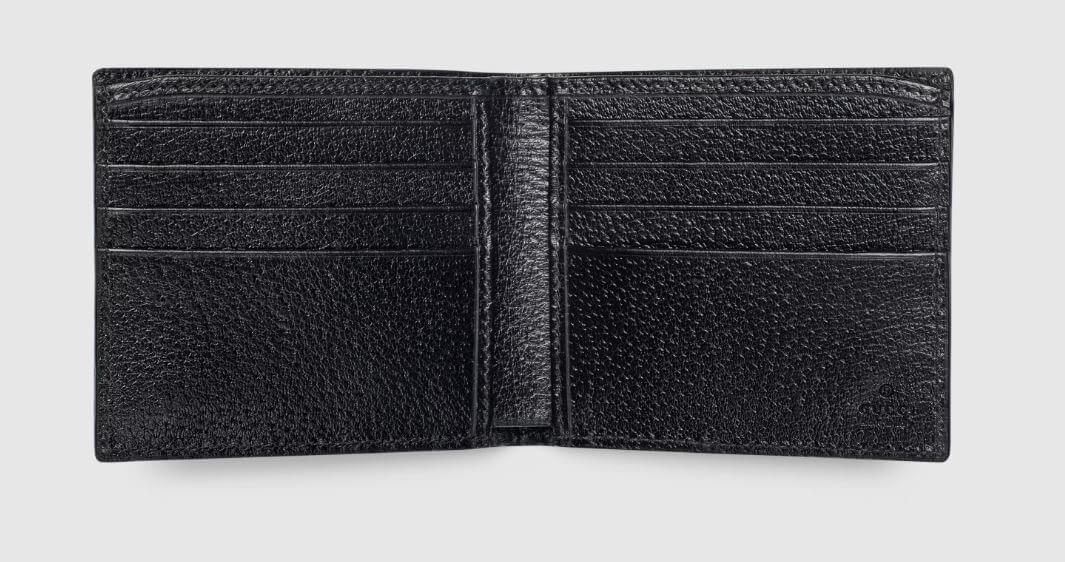 구찌 GG 마몽 레더 반지갑 내부