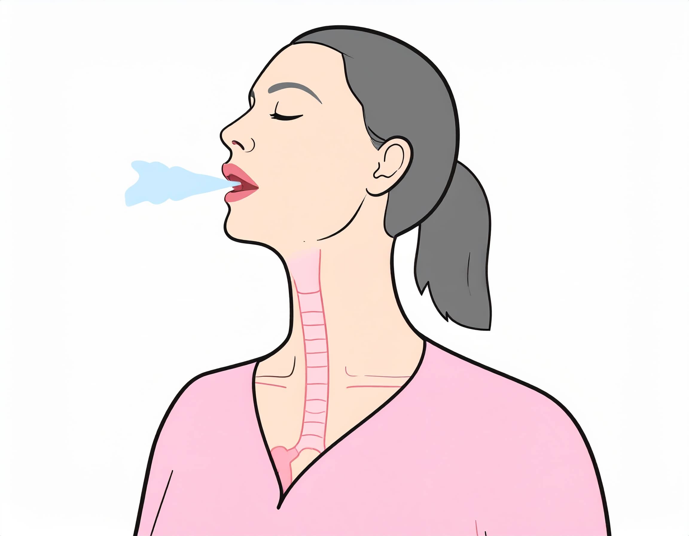 가슴 근육과 호흡의 관계