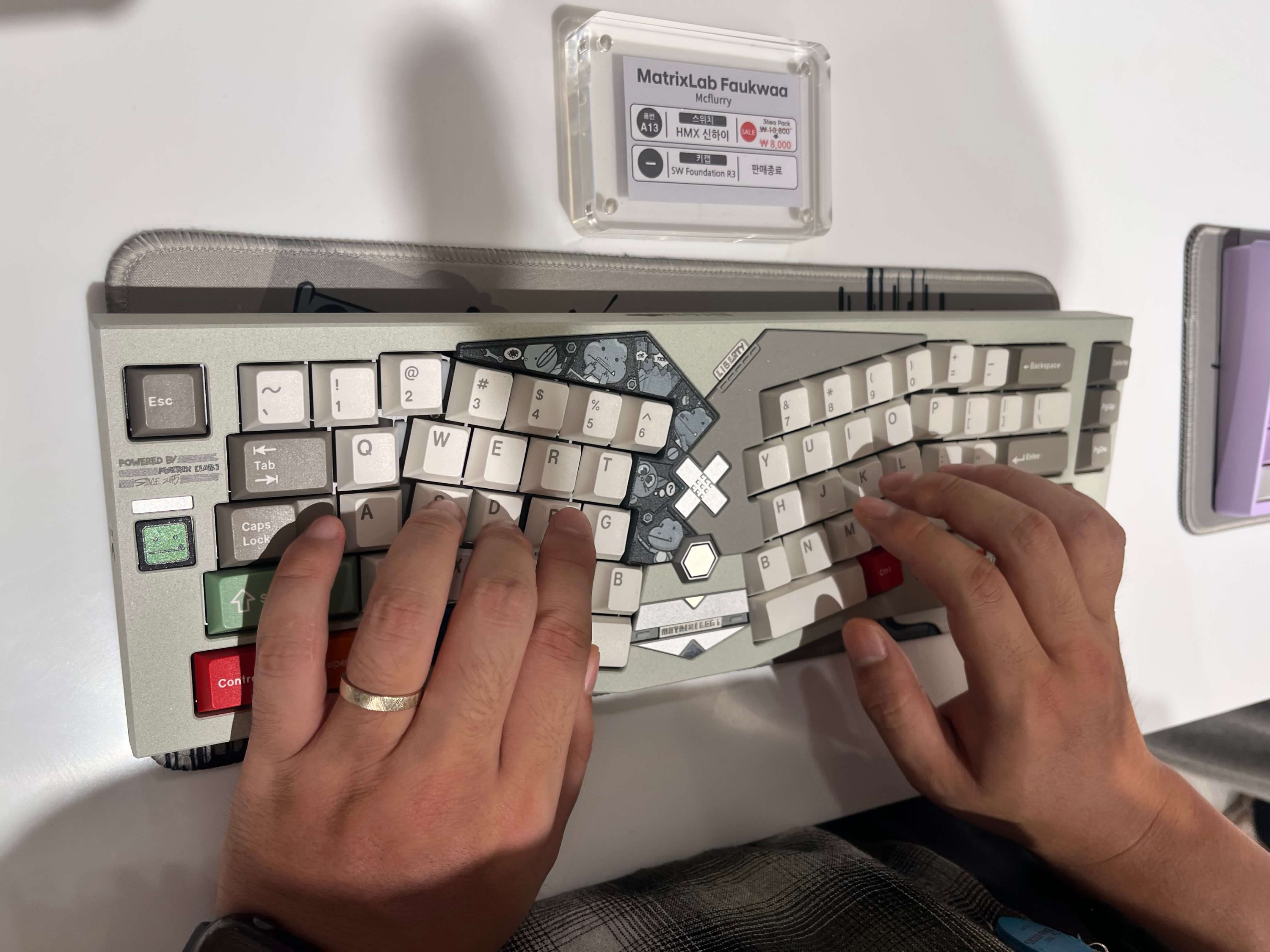 용산 아이파크몰 도파민 스테이션 키보드 스웨그키 팝업스토어