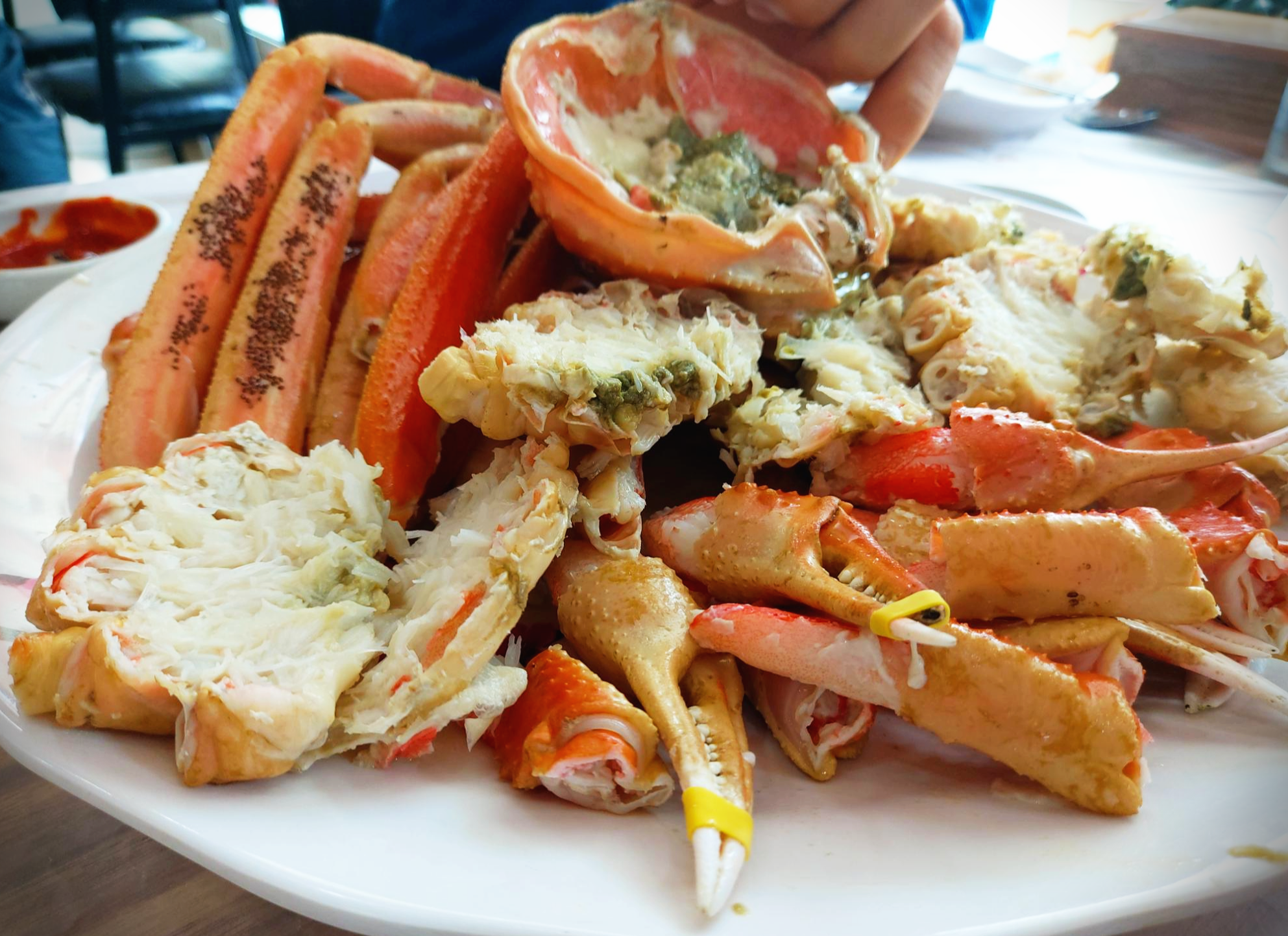 화려한 영덕대게찜