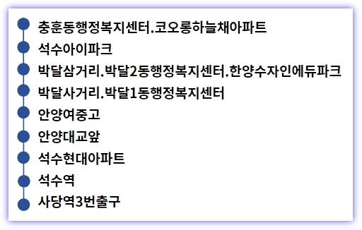 5556번 버스 전체 노선