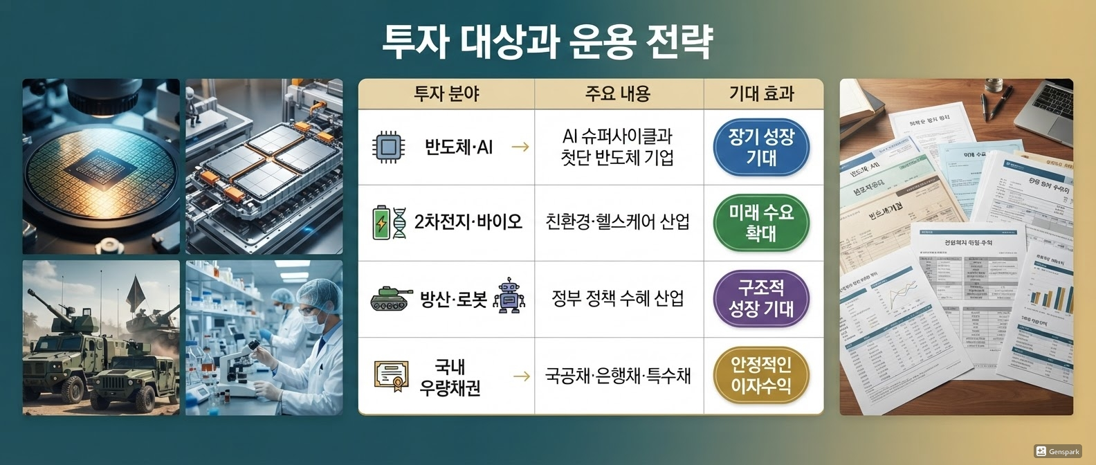 투자 대상과 운용 전략