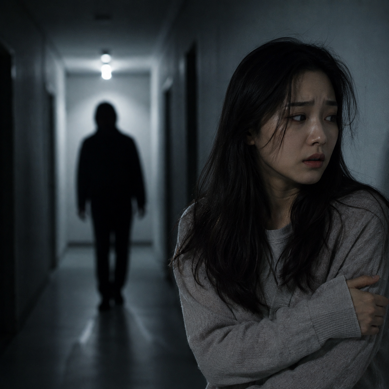 검은 그림자가 따라오는 꿈