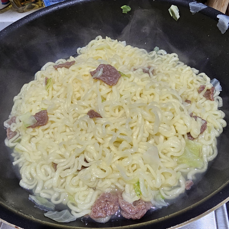 짜파게티 물양 조절하는 방법 Tip!