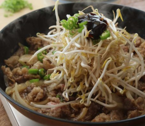 매콤 차돌 숙주볶음
