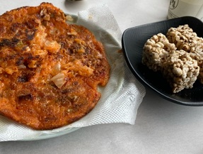 김치전-보리강정