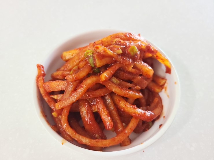 편스토랑 무생채 레시피