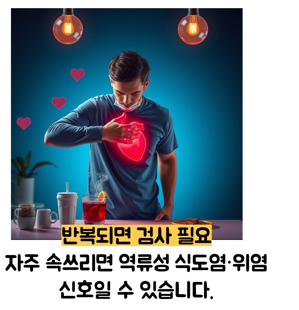 속쓰림 응급 처치