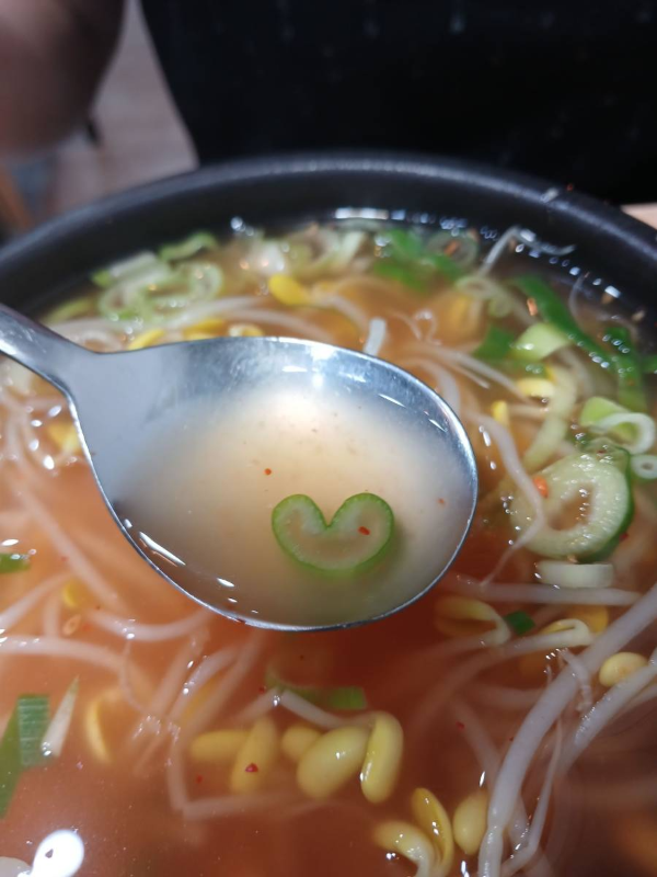 콩나물국밥 시원한 국물