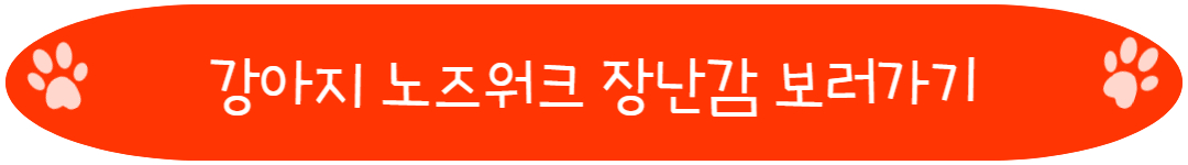 강아지 치매예방에 좋은 노즈워크 장난감