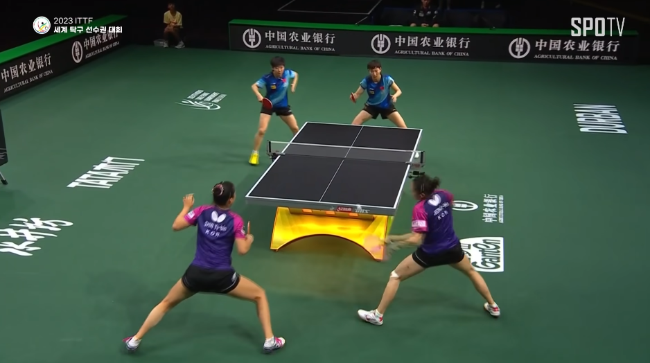 신유빈-전지희 결승 진출