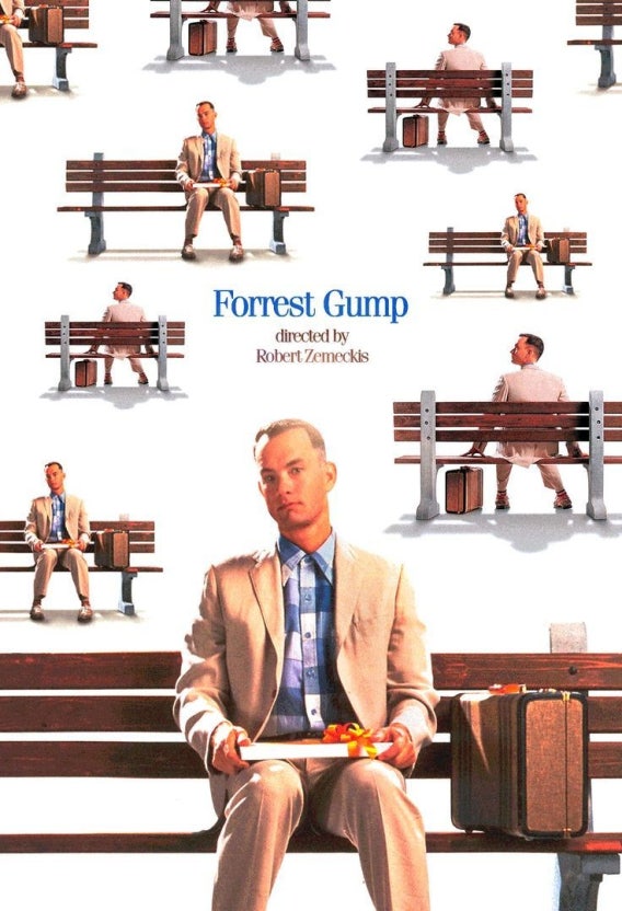 포레스트 검프 포스터 이미지