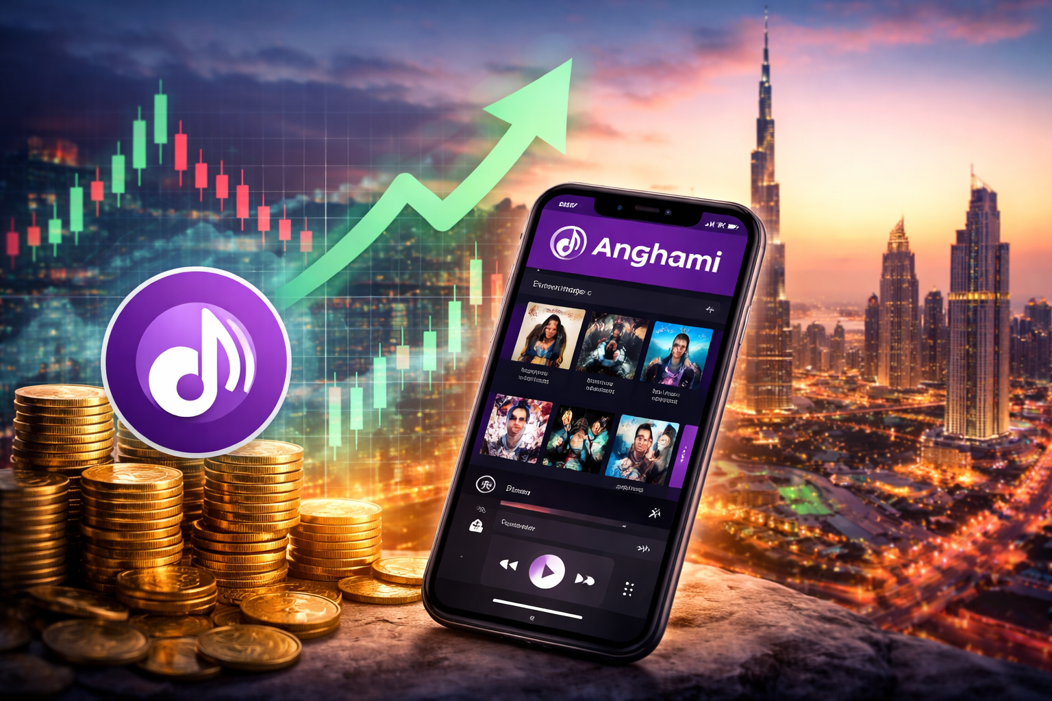 앙가미 주식 전망|중동판 스포티파이 ANGH 주가 반등 가능성은? 관련 사진