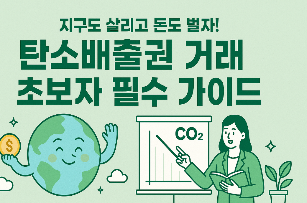 탄소배출권 거래 초보자 필수 가이드