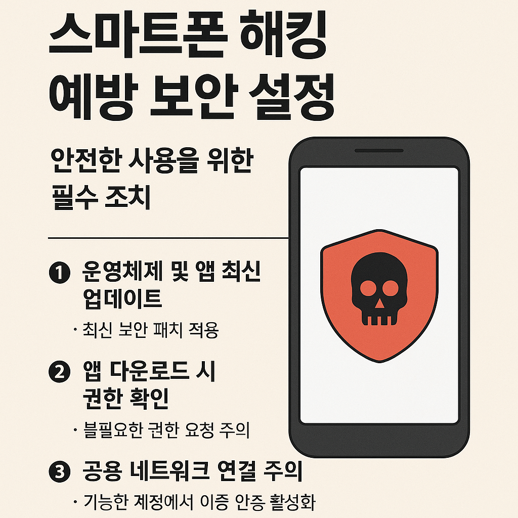 개인정보 유출을 막는 스마트폰 보안 팁 총정리