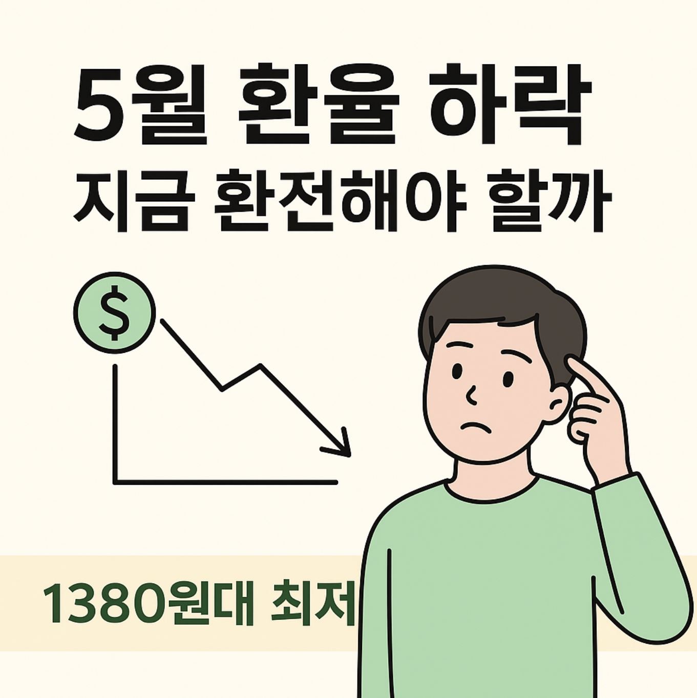 5월 환율 하락 환전