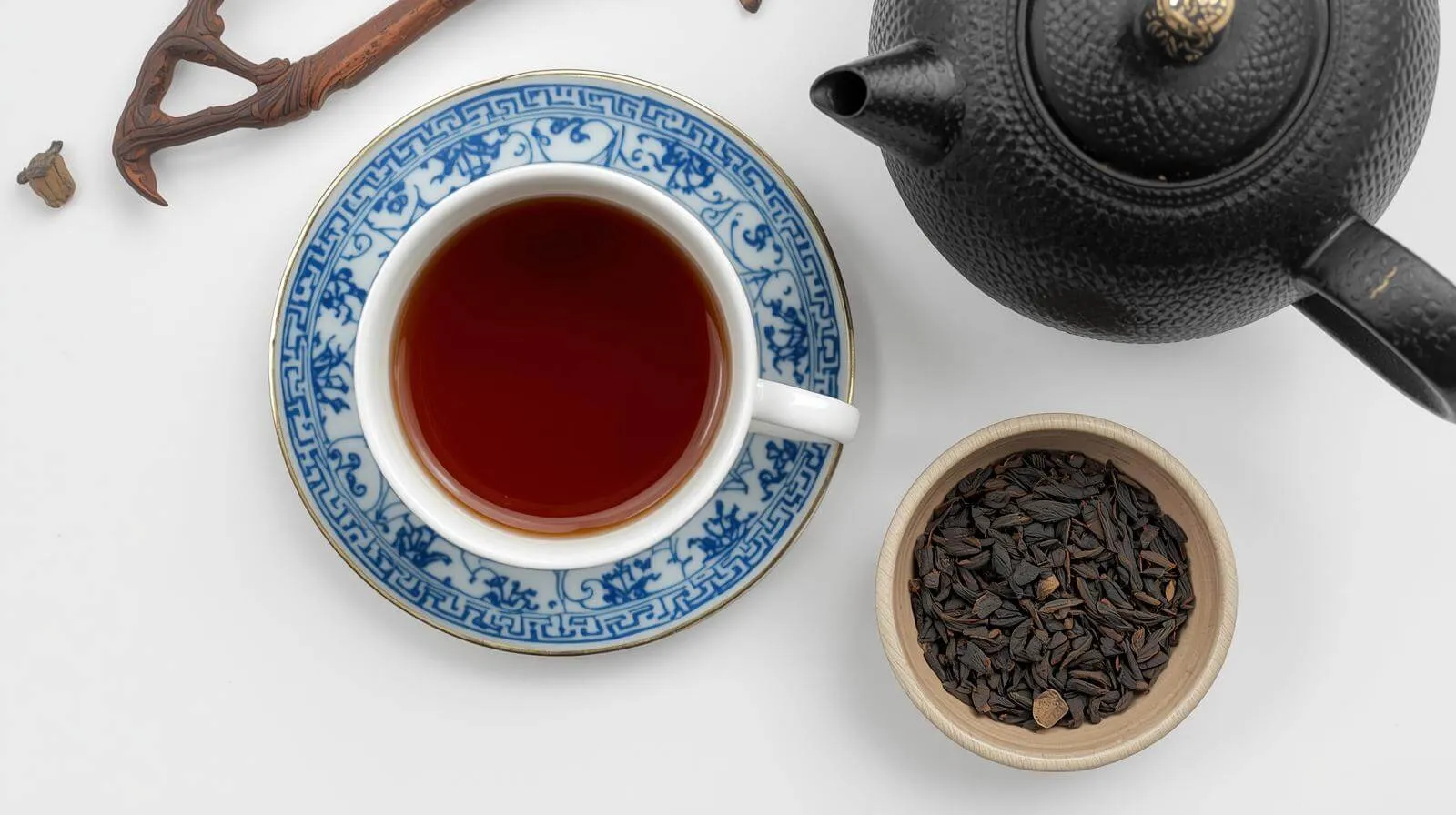 보이차 다른 재료없이 단독으로 마시기