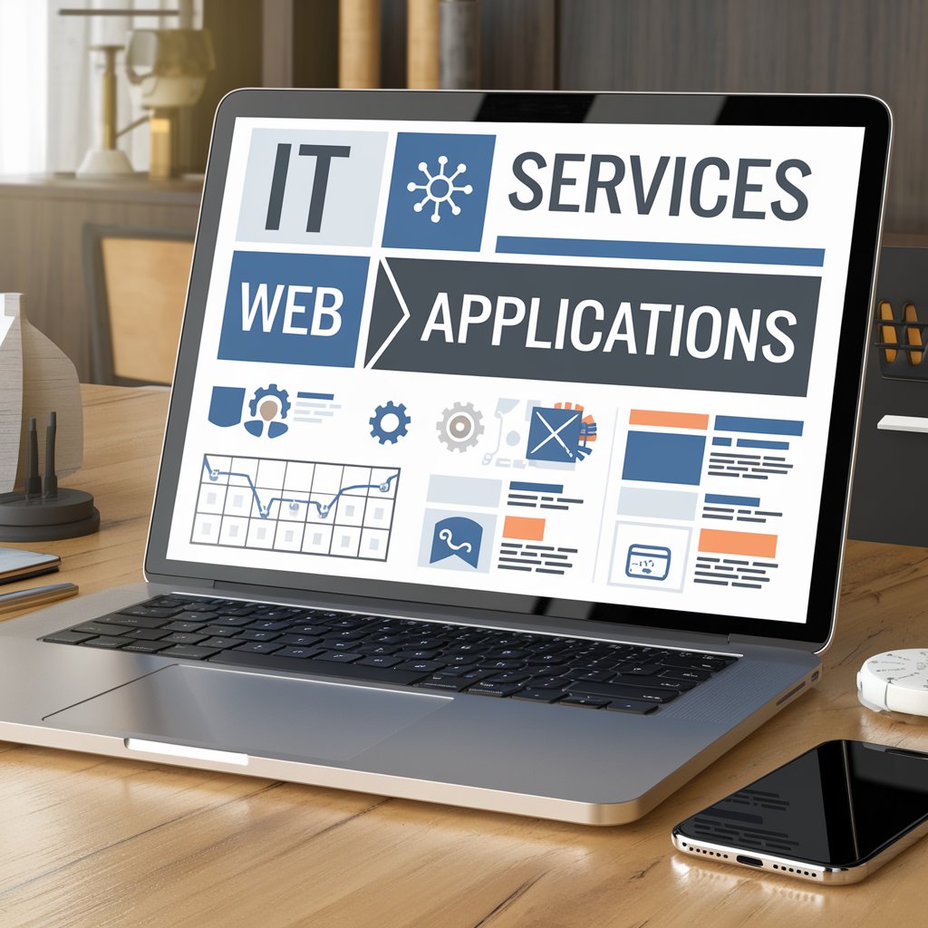 IT 서비스 일러스트 이미지