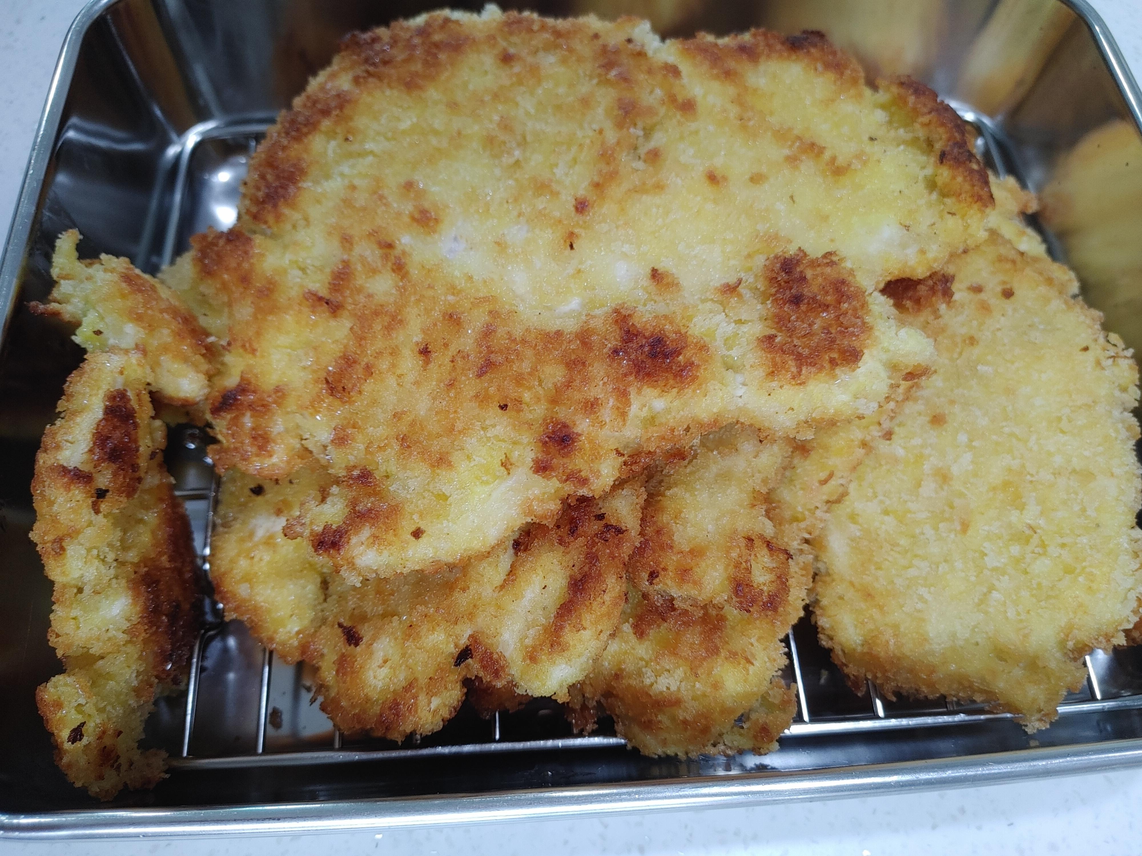 완성된-치킨-까스