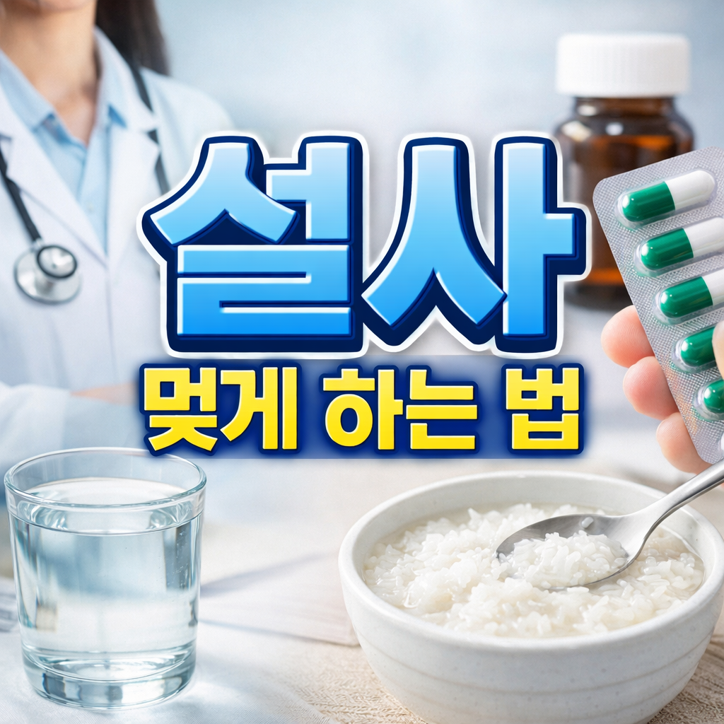 설사를 멎게 하려면