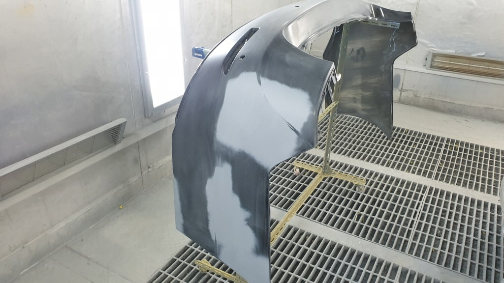 범퍼 도장전 인천판금도색 - 범퍼 도장전