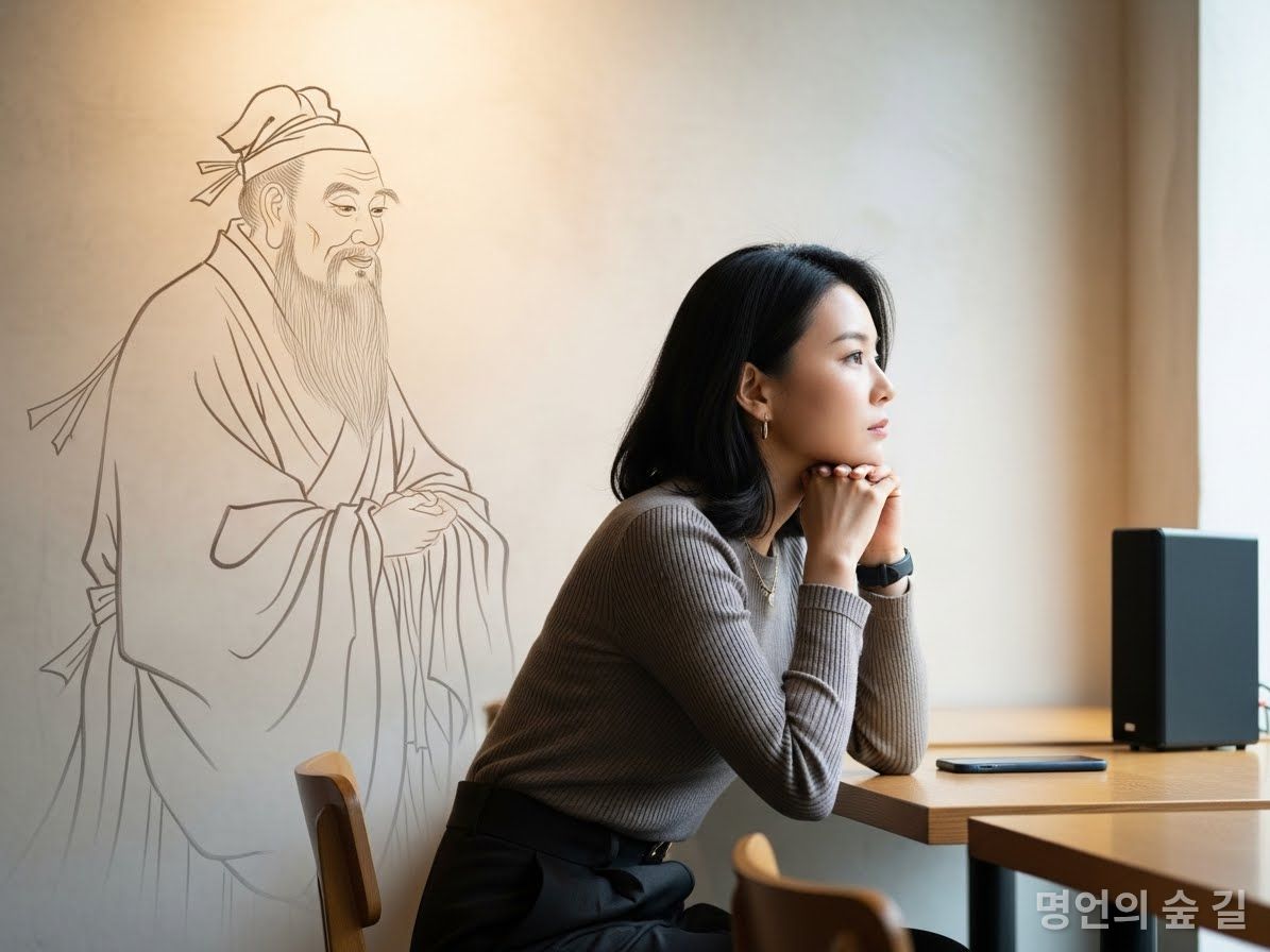 경청하는 한국인 여성과 공자의 배려 대화법