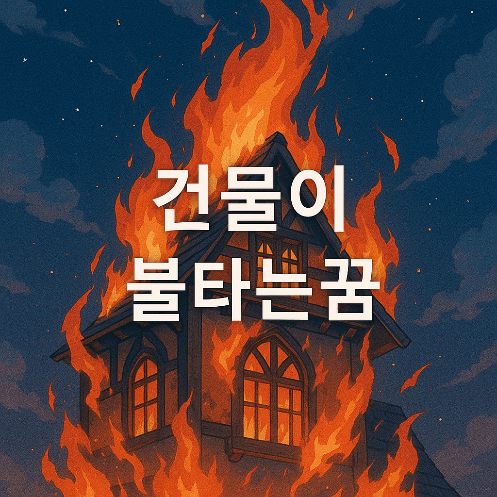 건물에 불나는 꿈