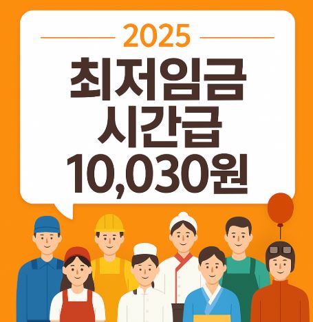 2025년 바뀐 최저임금