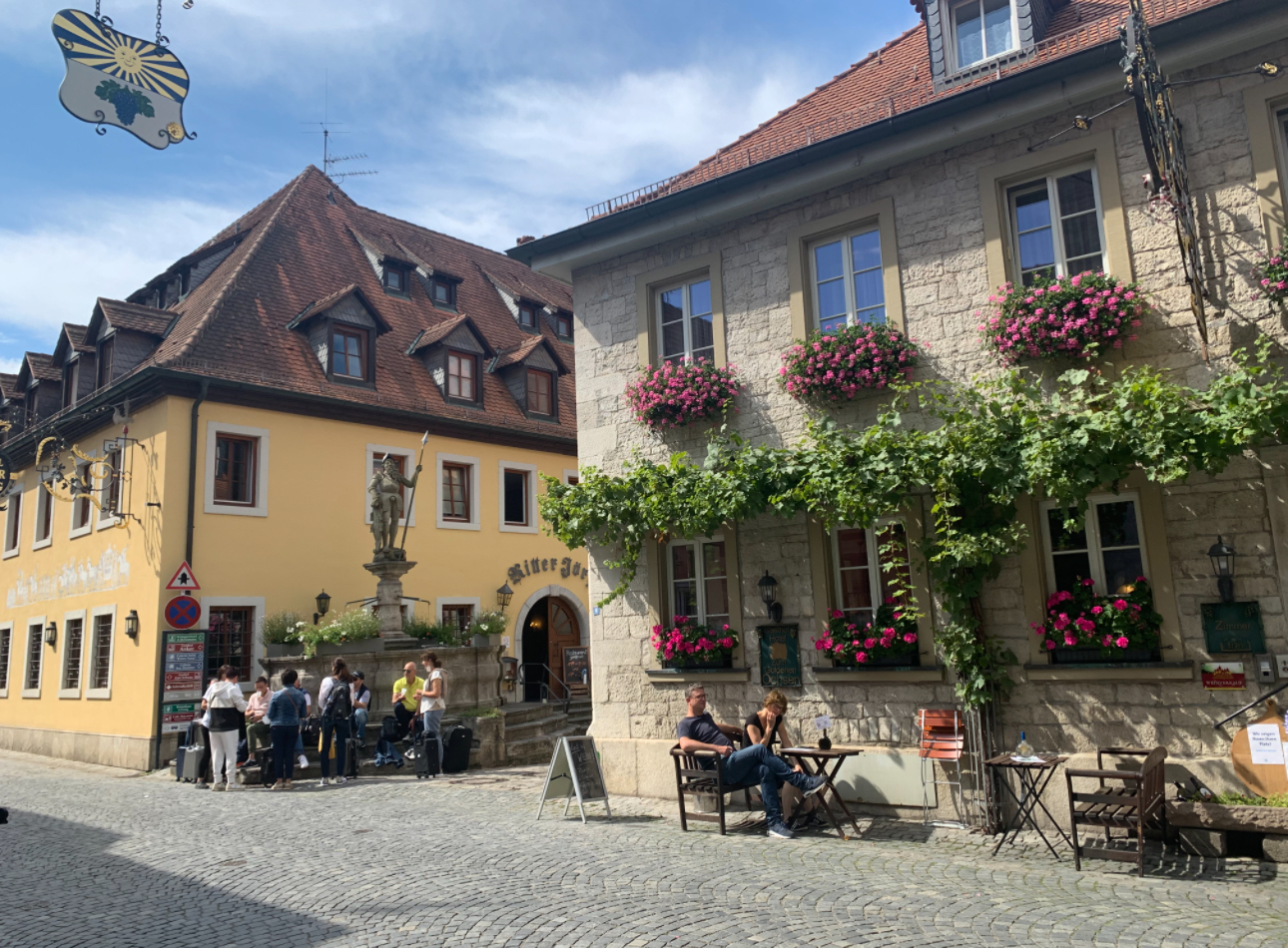 서머하우젠의 시청사 주변