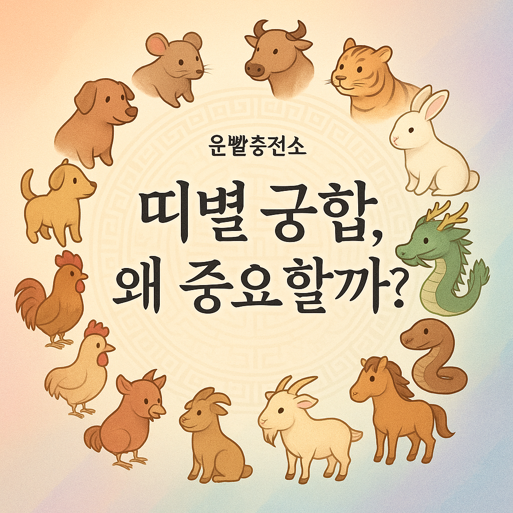 띠별 궁합을 반드시 확인해야 하는 진짜 이유 3가지!