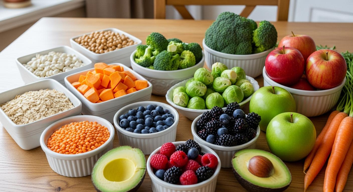 식이섬유 부족 (장 건강, 변비, 식습관)