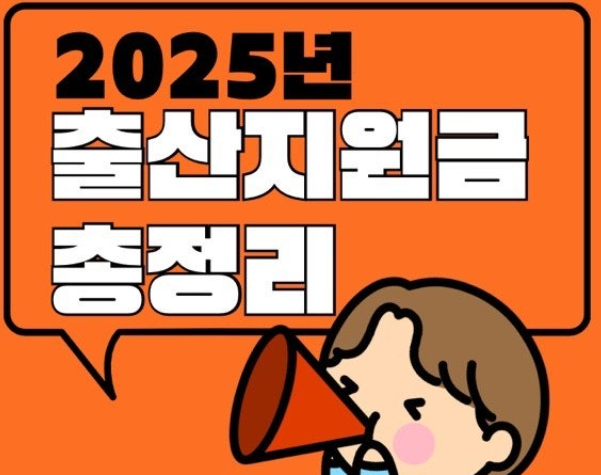 2025년 출산지원금 총정리