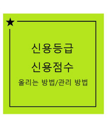 신용점수 나이스 올크레딧
