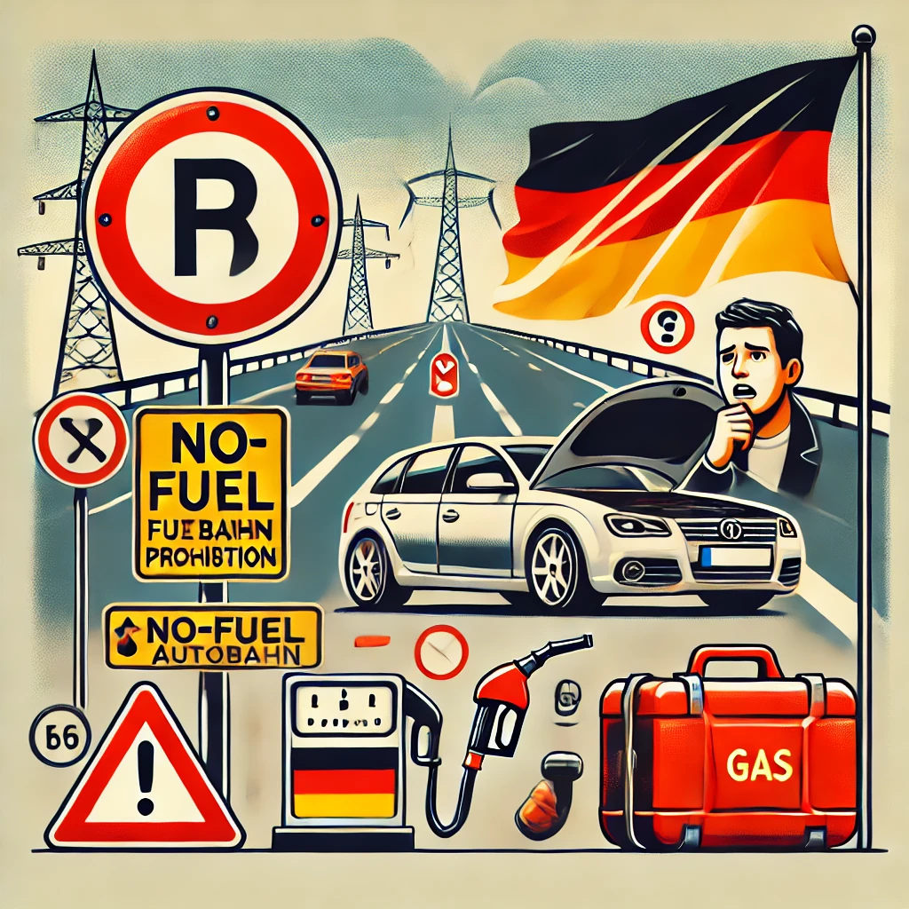 독일 아우토반 연료 부족 금지법