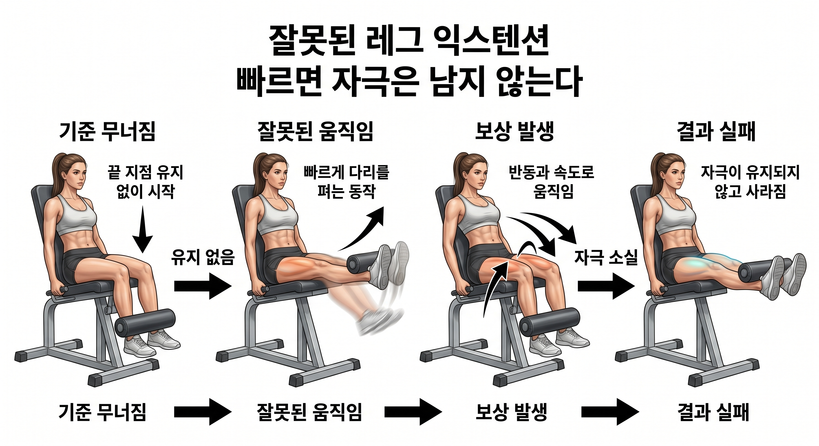 못된 레그 익스텐션