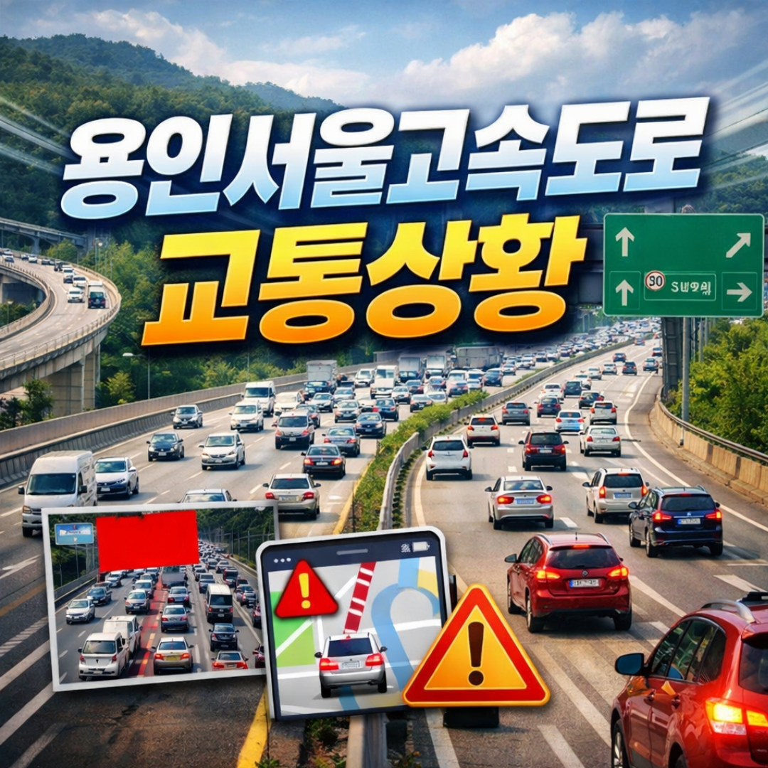 용인서울고속도로 교통상황