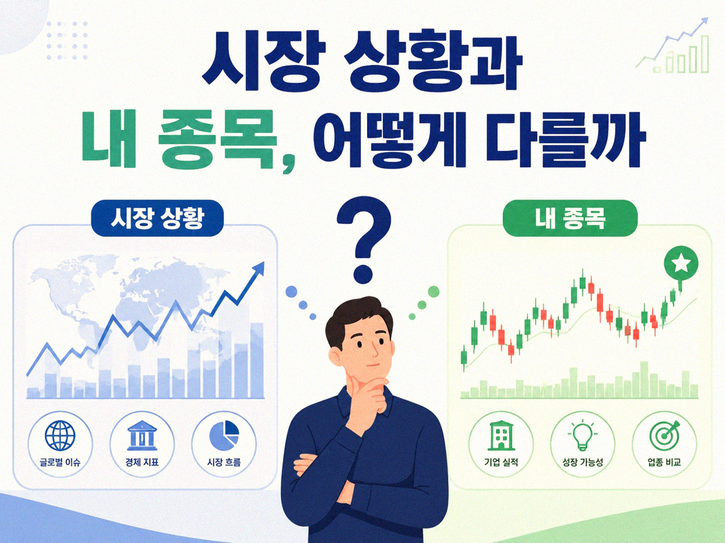 증시 오르는데 내 주식만 왜 떨어지는 걸까