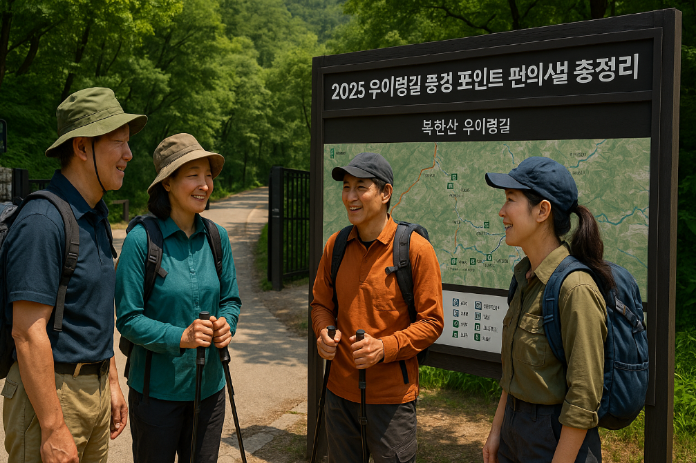 2025 우이령길 풍경 포인트와 편의시설 총정리
