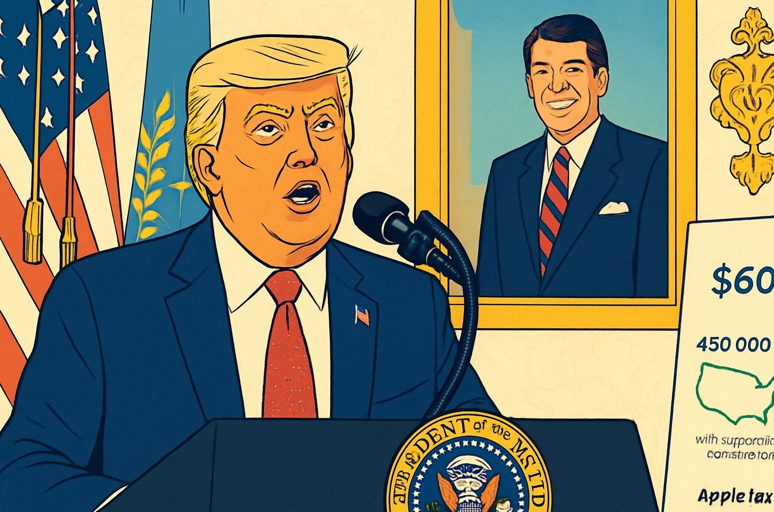 트럼프 100% 반도체 관세