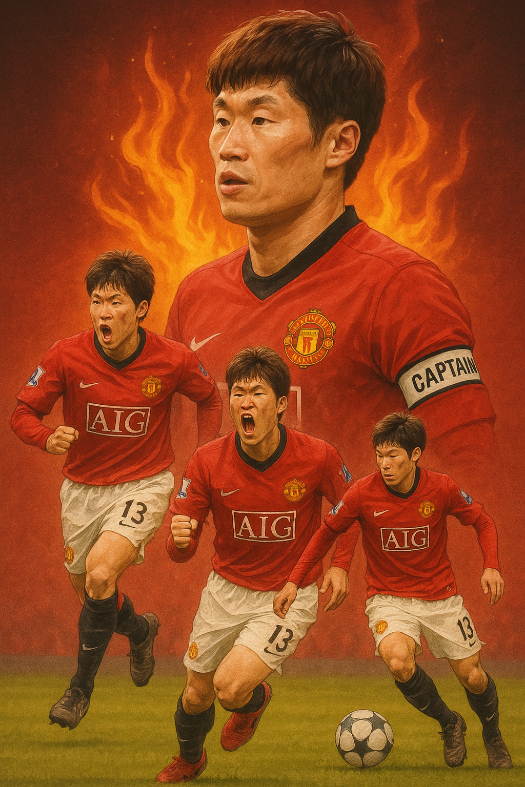 영원한 캡틴 박, 붉은 심장이 뜨겁게 타올랐던 순간들: 박지성 전성기의 빛나는 발자취를 따라서