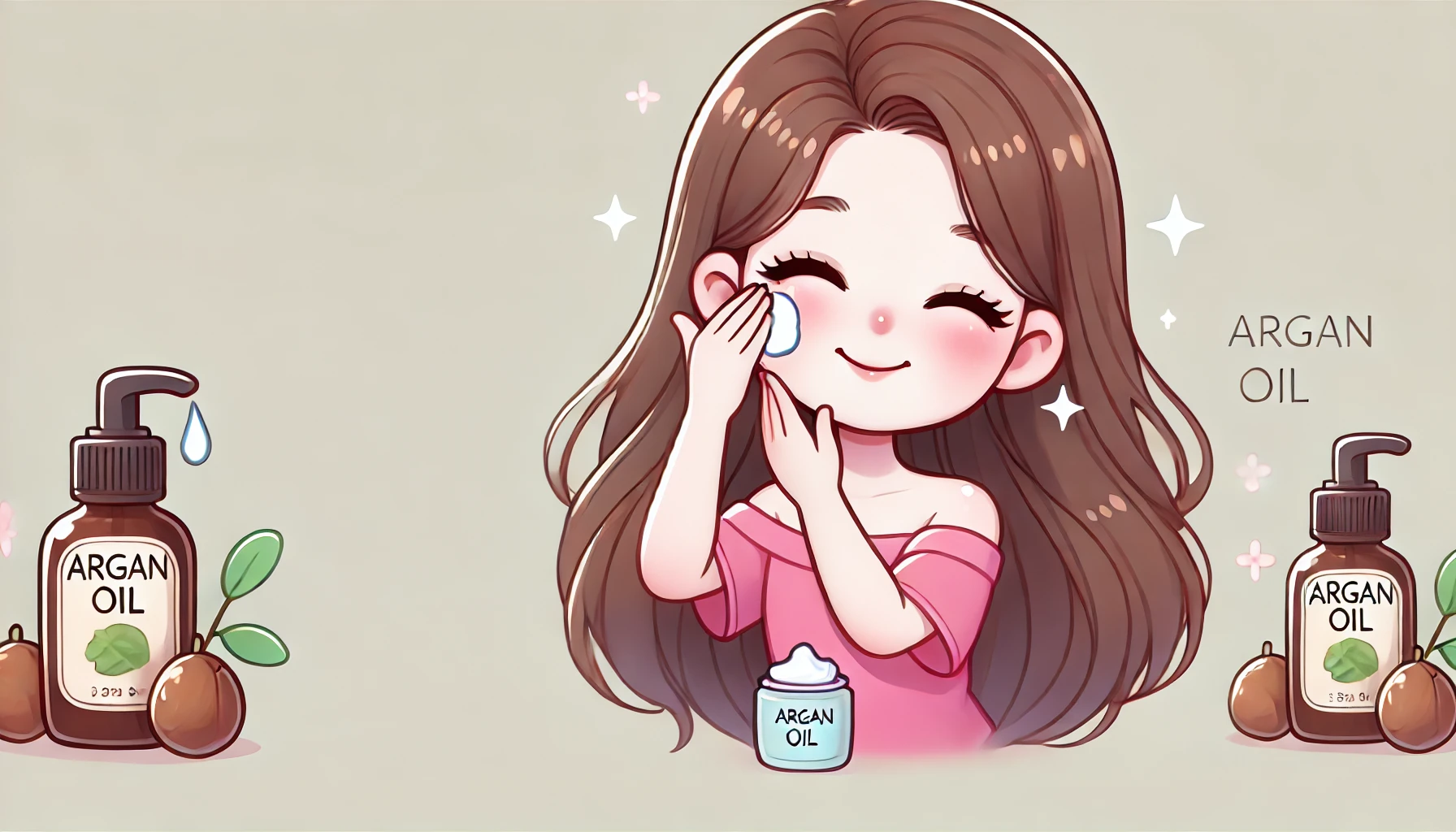 1. 피부에 사용