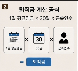 퇴직금 계산 방법 쉽게