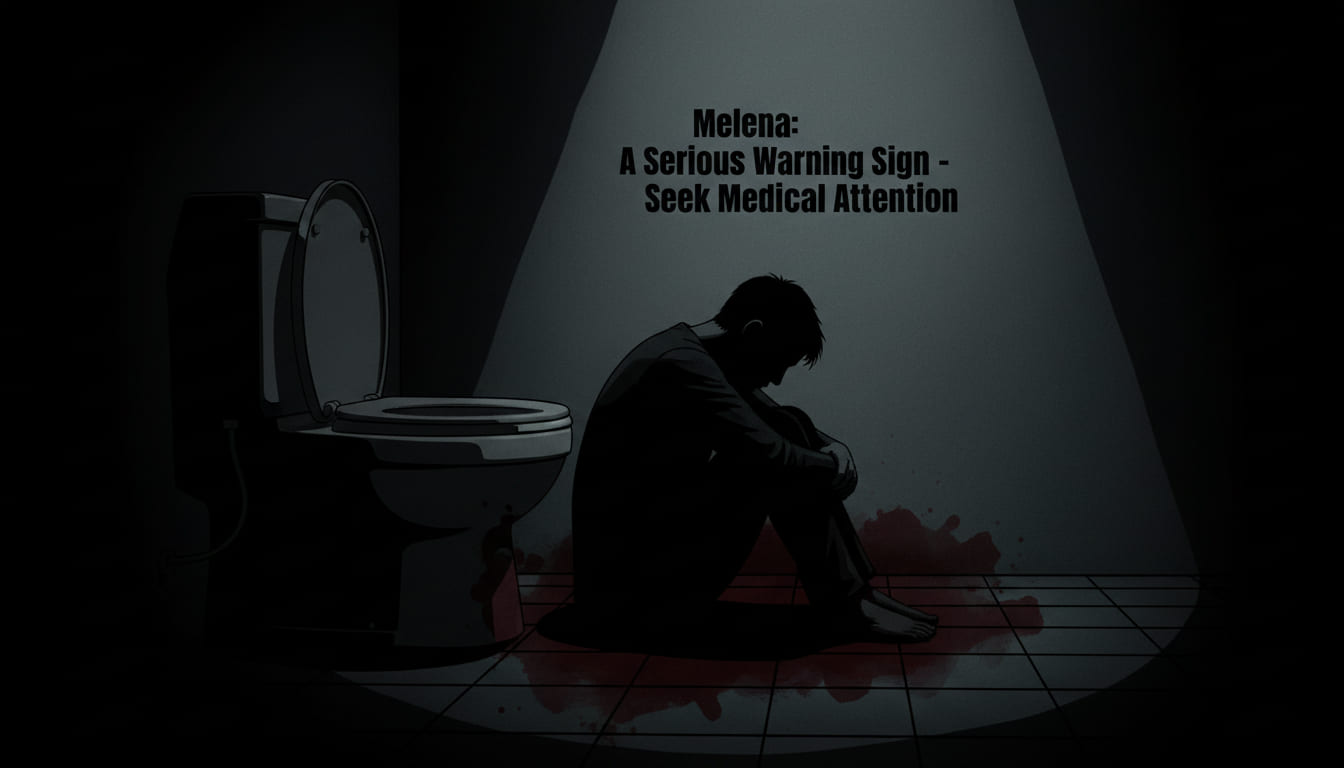 검은 변 멜레나 증상 출혈성 위궤양 경고 신호