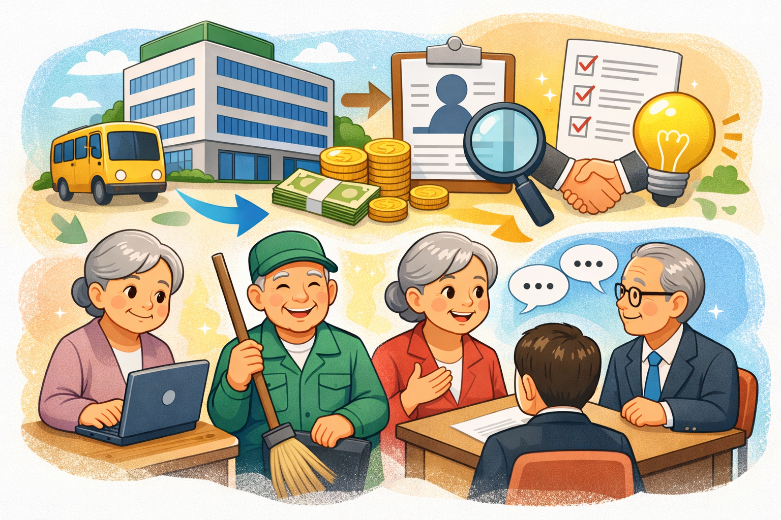 전북 노인일자리센터 신청 및 취업방법 + 실제 면접 후기 정리 관련 사진