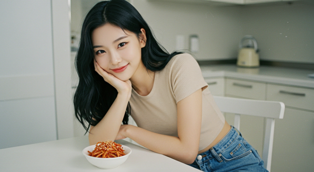 진미채가 완성되어 먹음직스로운 이미지