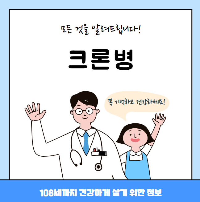크론병의 모든 것(원인, 치료방법, 추천병원, 윤종신)