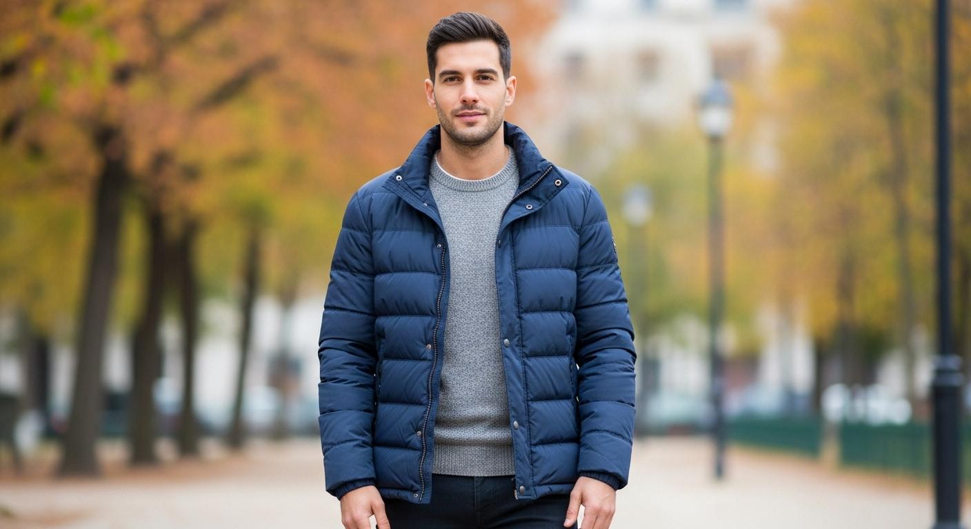 남성 패딩자켓