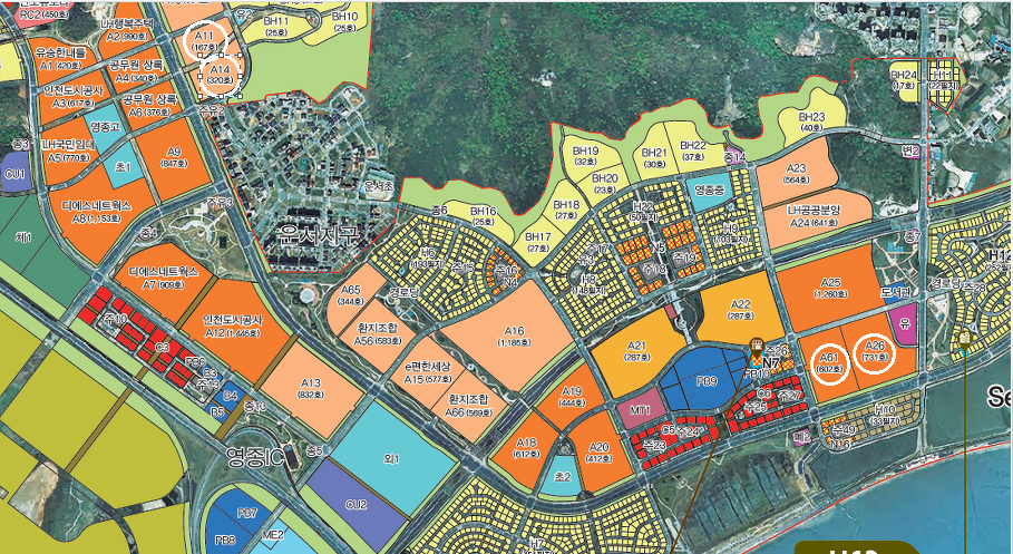 영종하늘도시 2022년 민간분양 A11,A14,A26,A61