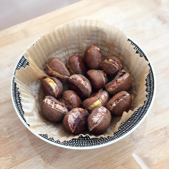 에어프라이어 밤굽기 군밤 만들기 시간과 온도10