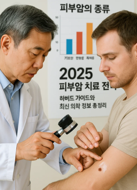 피부암, 조기 발견과 치료 전략｜하버드 의대 가이드와 최신 의학 정보 총정리